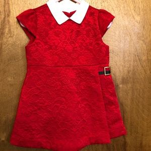 Toddler Janie and Jack Red Dress
